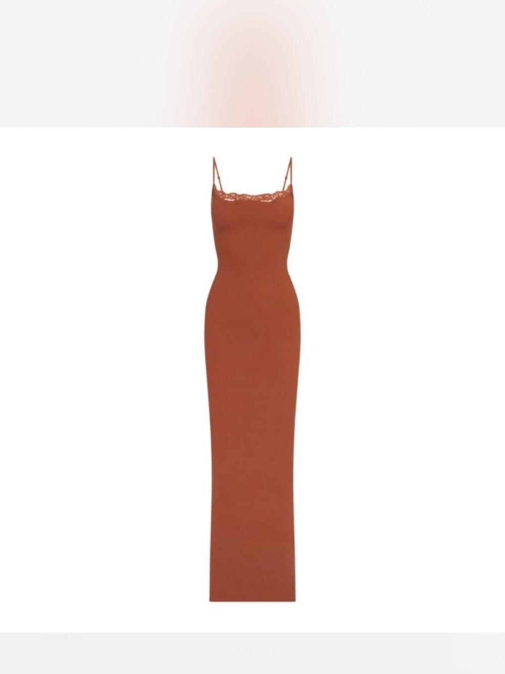 SKIMS Fits Everybody Lace Long Slip Dress - Picture 6 of 7